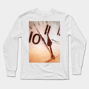 When the Clock Froze in Time Long Sleeve T-Shirt